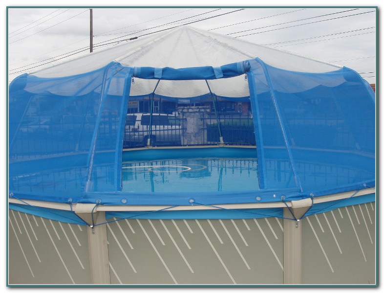 above ground pool dome cover