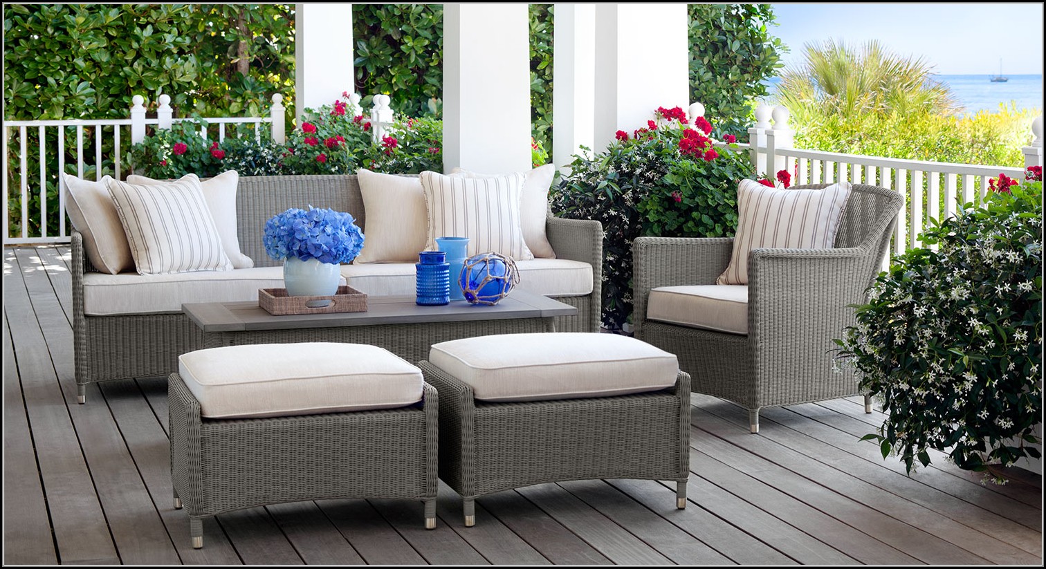 All Weather Wicker Outdoor Furniture - Patios : Home Decorating Ideas #