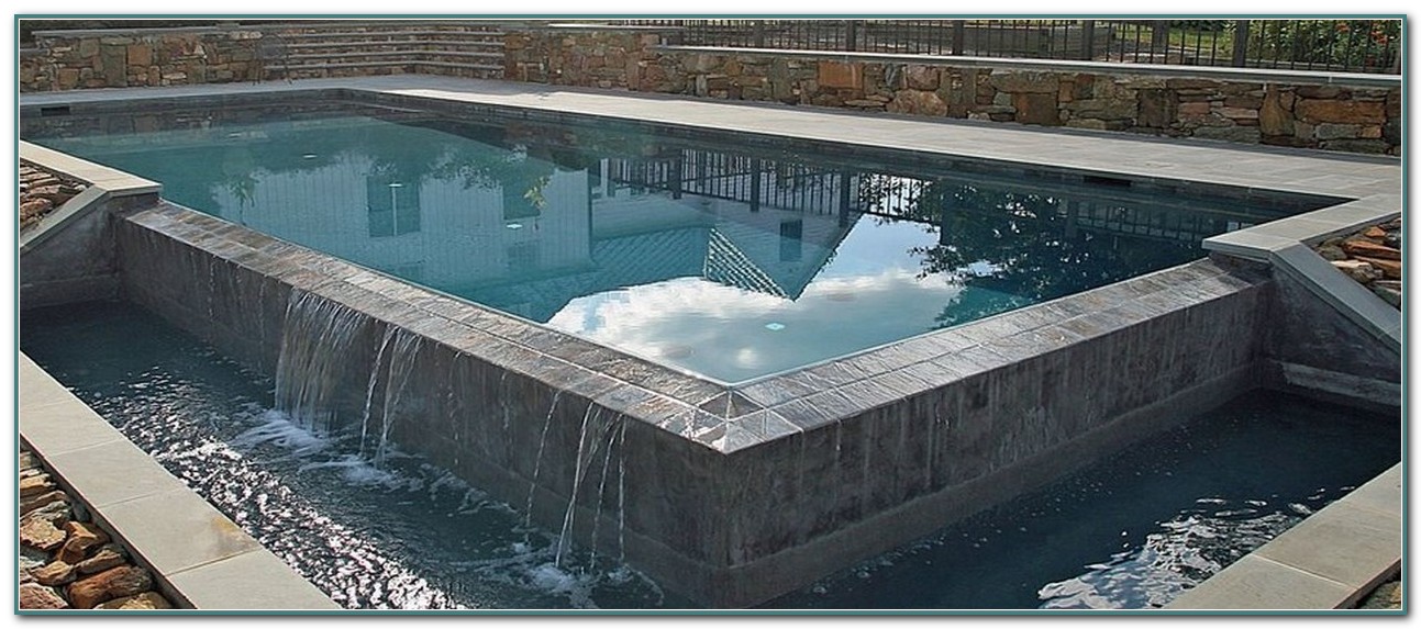 semi inground saltwater pool