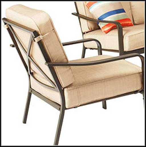 Mainstays Patio Furniture Replacement Cushions - Patios : Home
