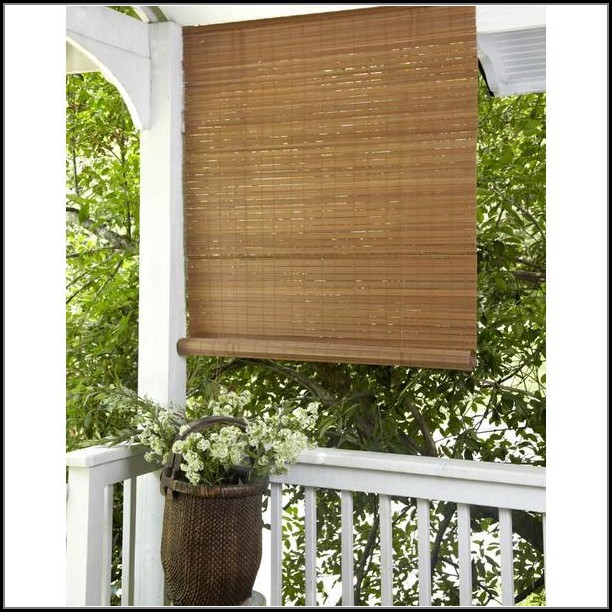 Patio Roll Up Shades Bamboo - Patios : Home Decorating Ideas #XylJvmxlOW