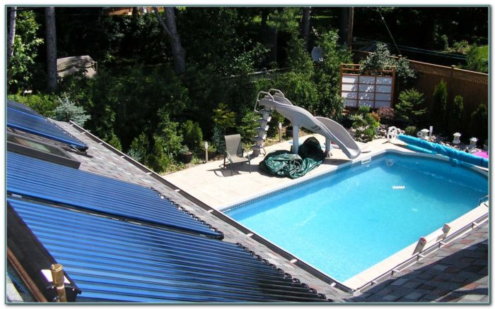 solar swimming pool