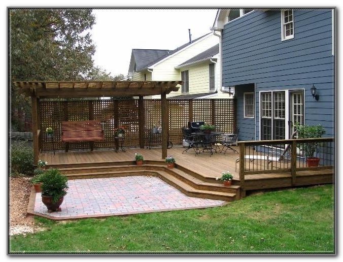 Ground Level Deck Design Ideas - Decks : Home Decorating Ideas #ZE2Pyj8VdM