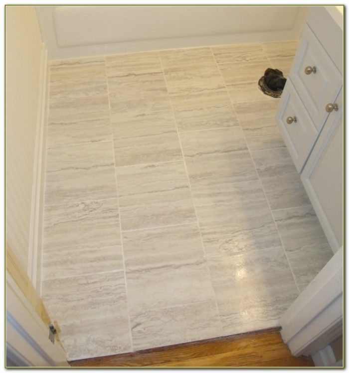 grouting peel and stick tiles