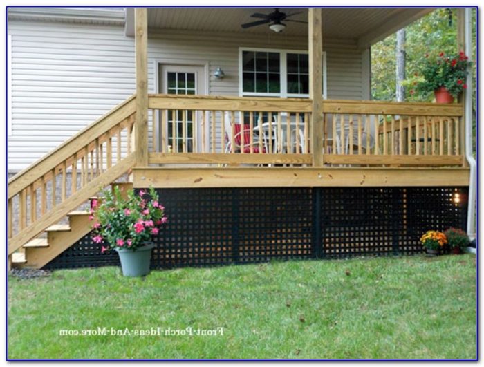 Deck Skirting Ideas Other Than Lattice - Decks : Home Decorating Ideas #ZE2P1pAVdM