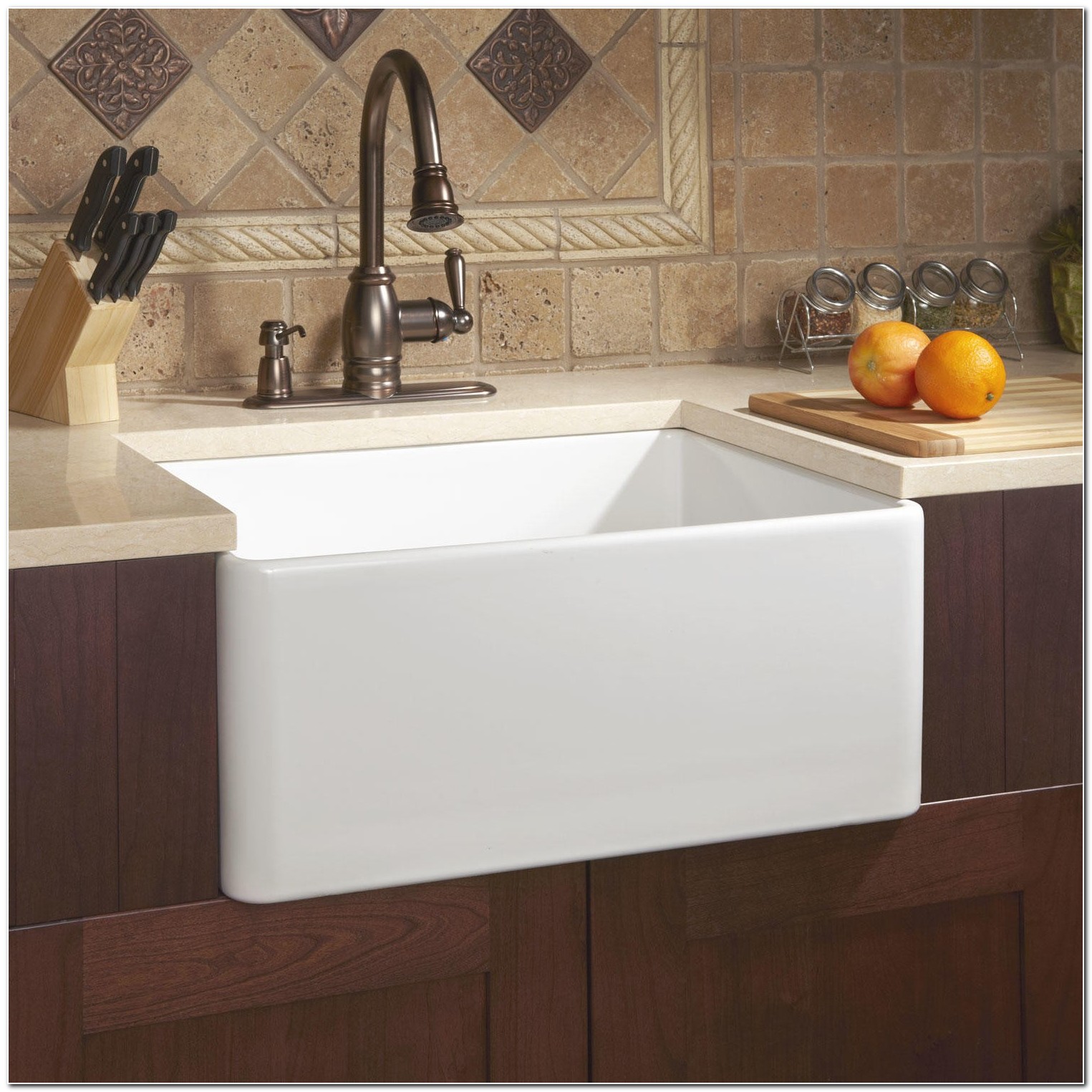 24 Inch Apron Front Sink 