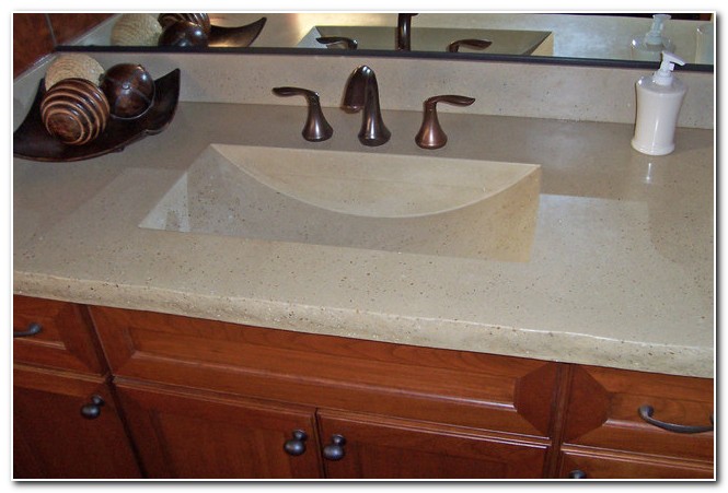 Bathroom Sinks And Countertops One Piece 