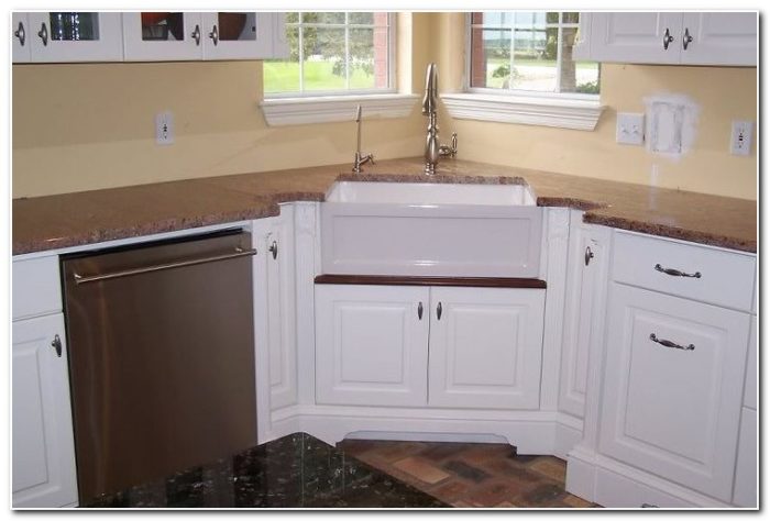 42 inch corner kitchen sink cabinet