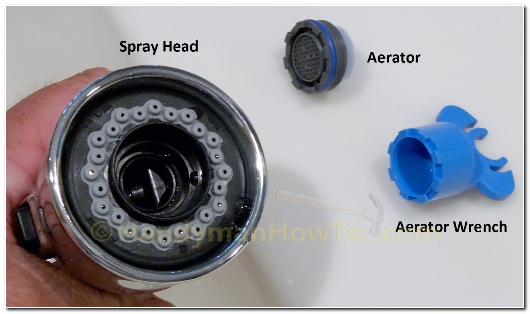 Delta Pull Down Faucet Aerator Removal 