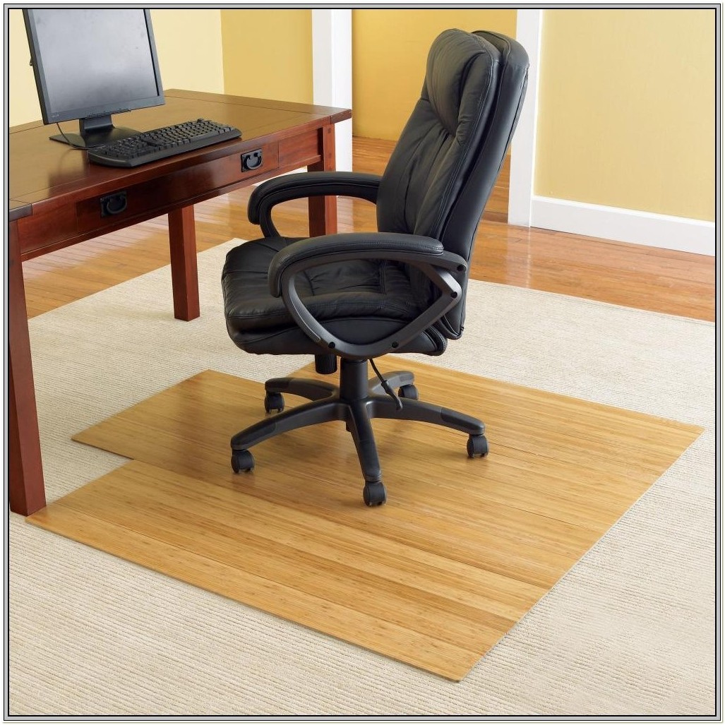 Bamboo Chair Mat For High Pile Carpet Chairs Home Decorating Ideas