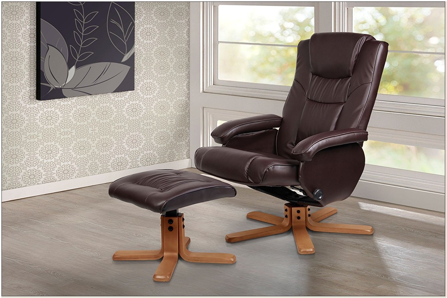 Brown Swivel Chair For Living Room