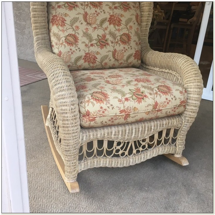 Ethan Allen Wicker Rocking Chair - Chairs : Home Decorating Ideas # ...