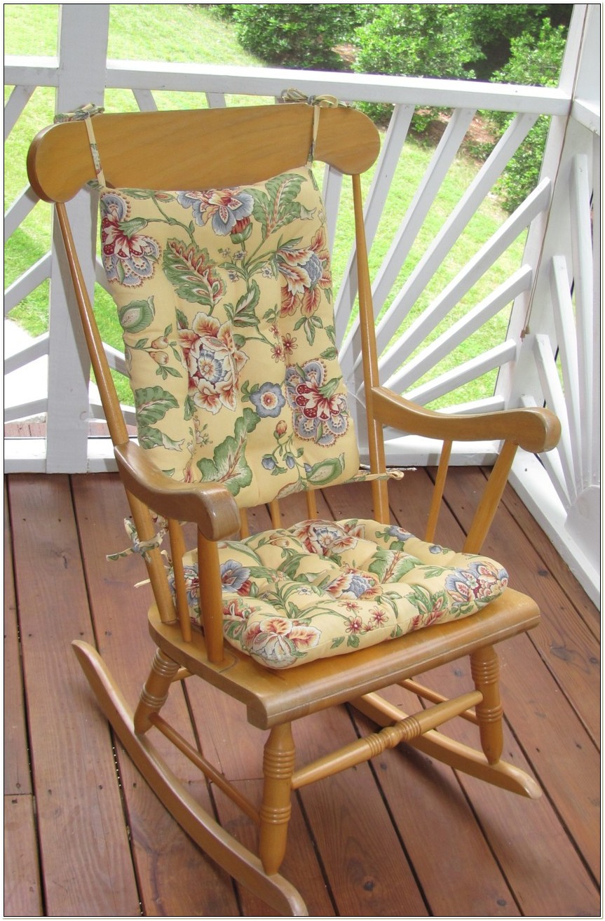 Indoor Rocking Chair Cushion Sets Chairs Home Decorating Ideas   Indoor Rocking Chair Cushion Sets 