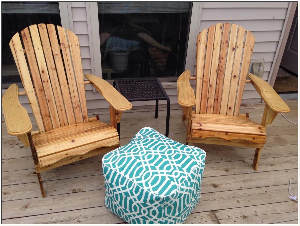 Merry Garden Living Accents Folding Adirondack Chair - Chairs : Home