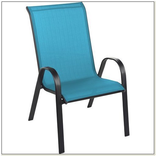 Oversized Sling Stack Patio Chair - Chairs : Home Decorating Ideas # ...