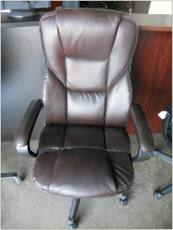 Broyhill Bonded Leather Executive Chair Model 41119 Chairs Home