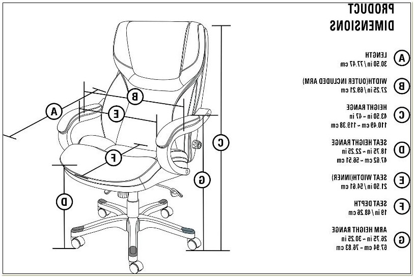 Serta Executive High Back Chair Assembly Instructions - Chairs : Home