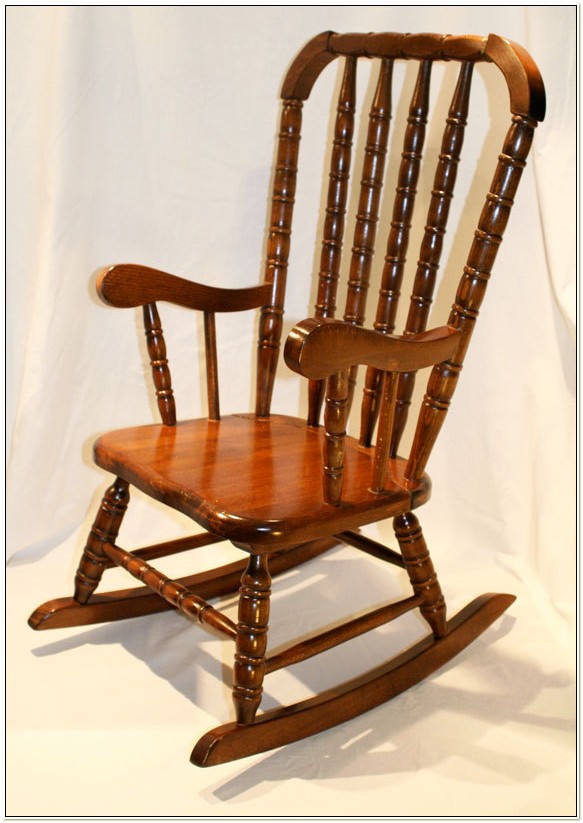 Vintage Jenny Lind Rocking Chair - Chairs : Home Decorating Ideas # ...